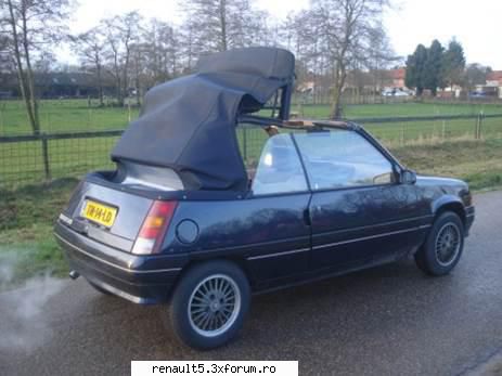 Masina mea Renault 5 Cabrio EBS 1988 - Masina a fost cumparata din Olanda, este tip 1 - Prezentarea masini