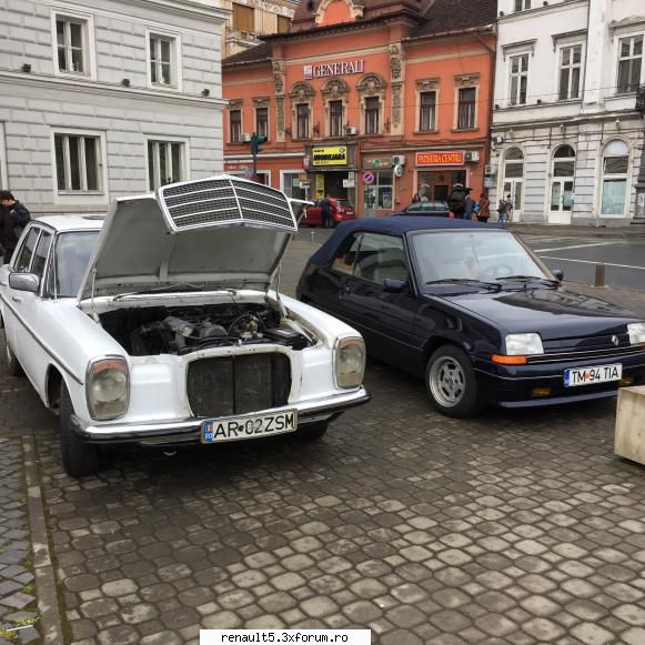 Masina mea Renault 5 Cabrio EBS 1988 - La Retroparada Primaverii 2015 ARAD - Prezentarea masini