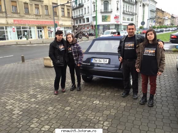 Masina mea Renault 5 Cabrio EBS 1988 - si o poza cu nucleul dur de la Fan Club Renault 5 - Prezentarea masini