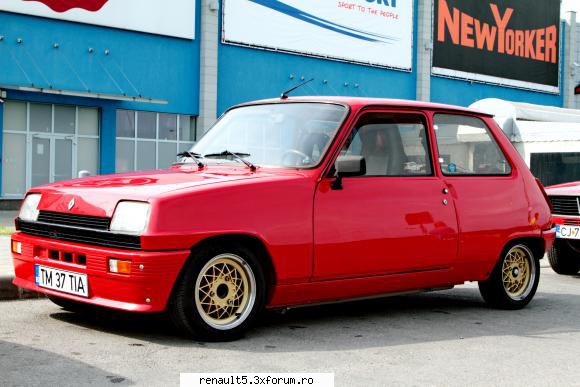 Masina mea Renault 5 GTL 1100 cmc 1984 - Am participat la Zilele Clujului 24 Mai 2015 - Prezentarea masini