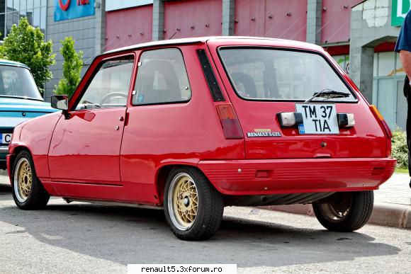 Masina mea Renault 5 GTL 1100 cmc 1984 - si una din spate - Prezentarea masini