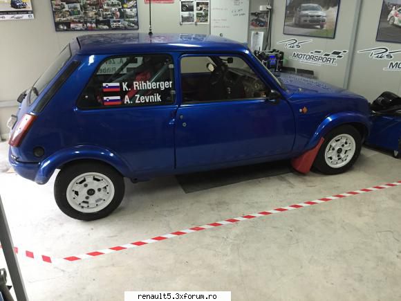 Prezentare Renault 5 Alpine masina de curse din Slovenia - Sas si-a luat niste jante - Prezentarea masini
