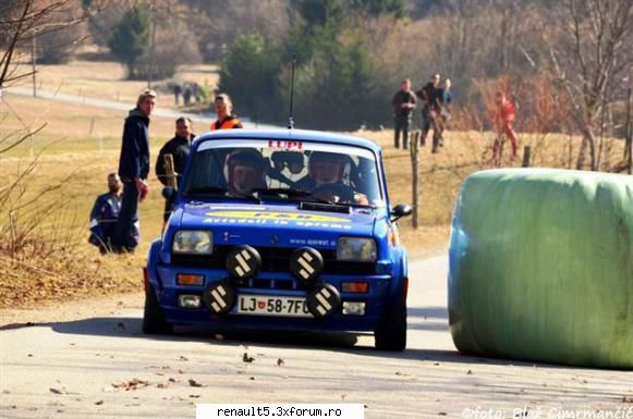 Prezentare Renault 5 Alpine masina de curse din Slovenia - mirel vicaru - Prezentarea masini