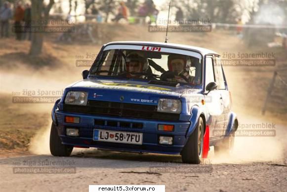 Prezentare Renault 5 Alpine masina de curse din Slovenia - mirel vicaru - Prezentarea masini