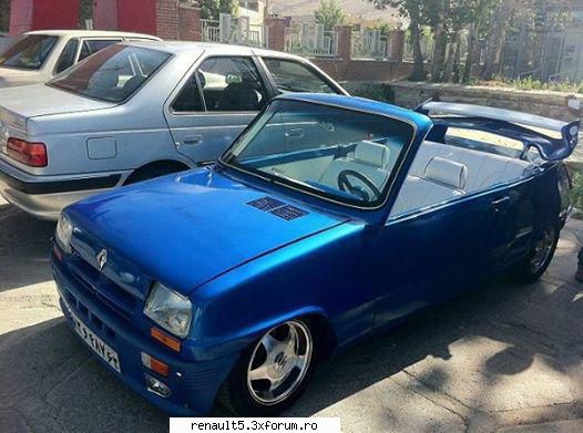 renault 5 cabrio din iran renault 5 alpine, alpine turbo si turbo