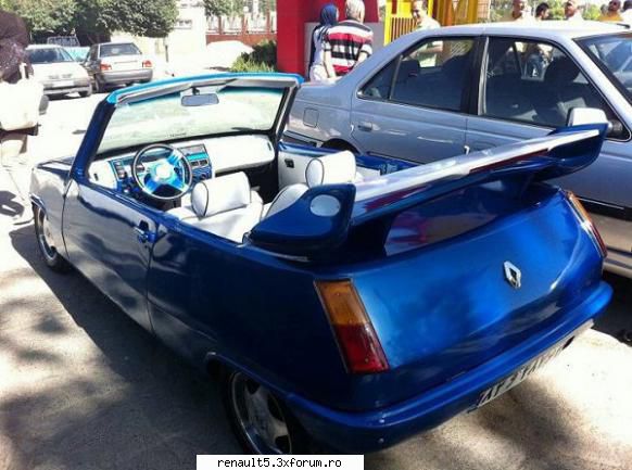Renault 5 Alpine, Alpine Turbo si Turbo - si una din spate - Poze Renault 5