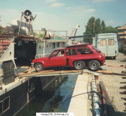r5 turbo cu 6 roti renault 5 alpine, alpine turbo si turbo