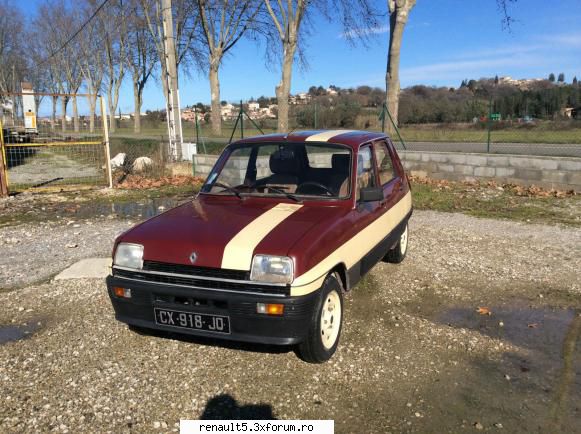 Renault 5 Franta - Model in 4 usi, se afla in sudul Frantei si omul - Anunturi pe internet