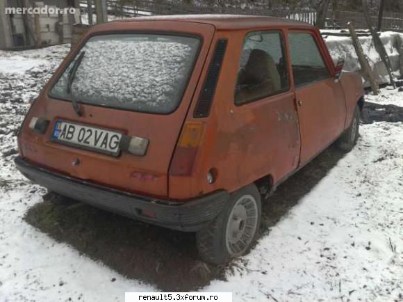 Renault 5 Romania - Vand renault 5 pentru dezmembrari sau pt piese.Se - Anunturi pe internet