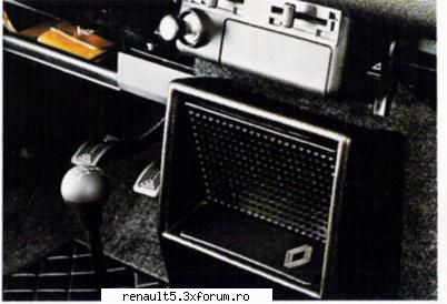 Renault 5 TS 1, - O consola radio din asta nu ai? Si doua - Prezentarea masini