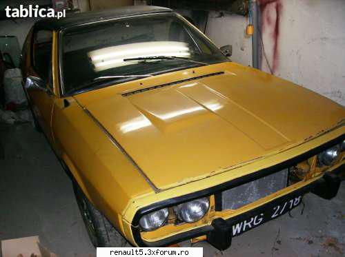 Renault alte modele Polonia - Renault 17 Targa pt restaurare, 2800 ZLT (aprox - Anunturi pe internet